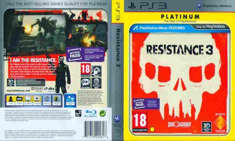 Игра RESISTANCE 3 PLATINUM, Sony PS3, 172-92, Баград.рф